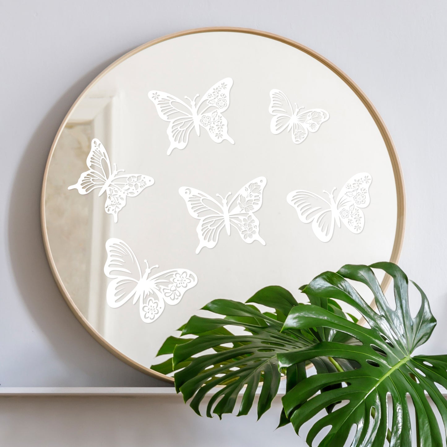 Butterfly Mirror Decals