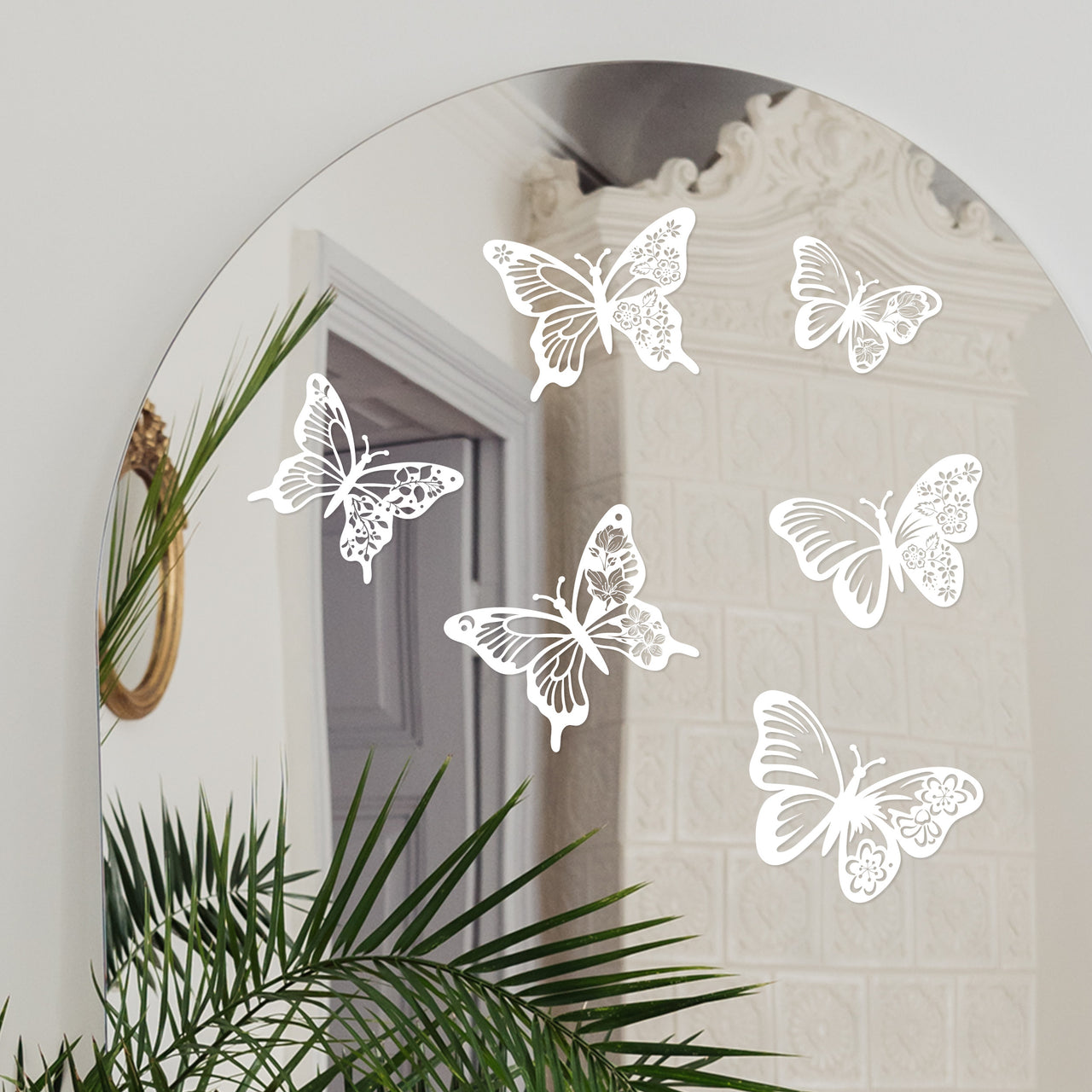 Butterfly Mirror Decals