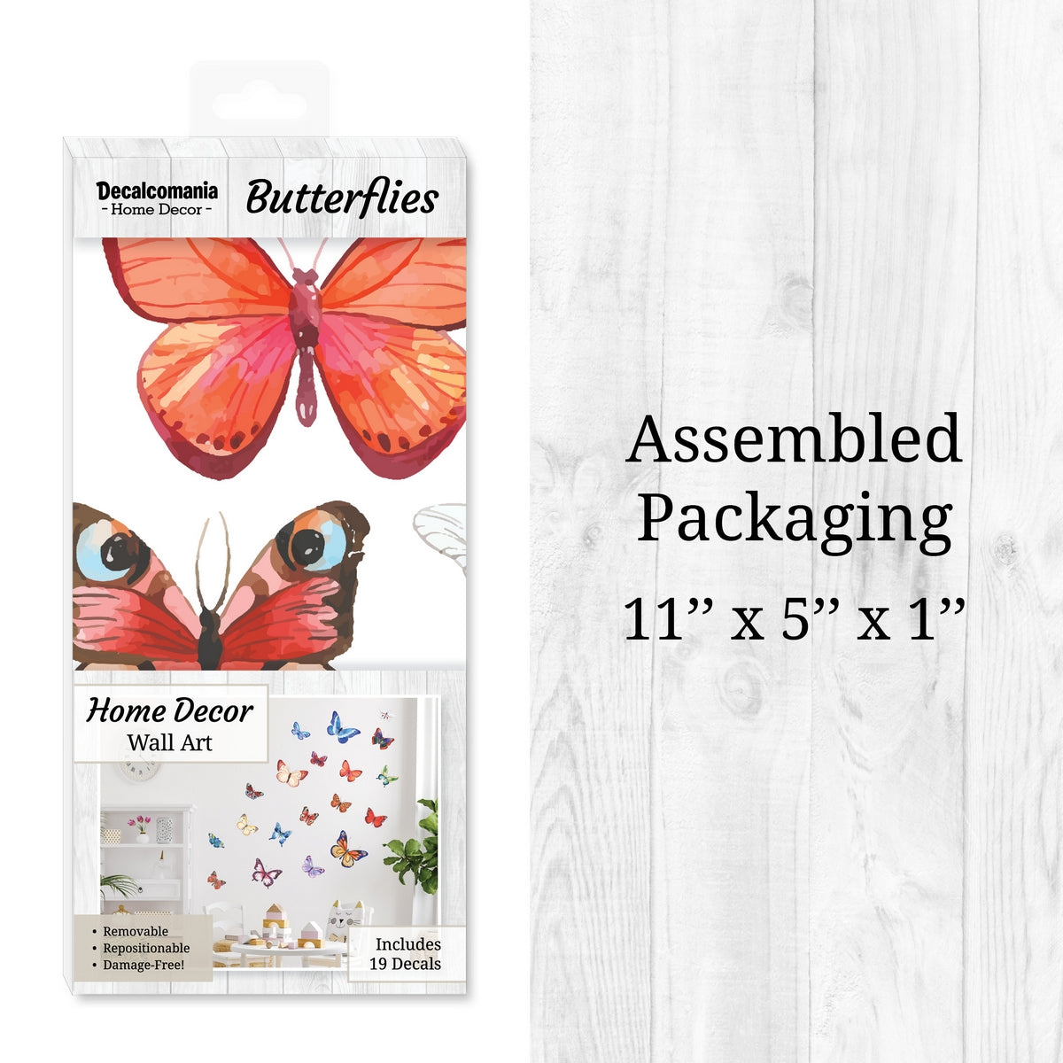 Butterfly butterfly decal