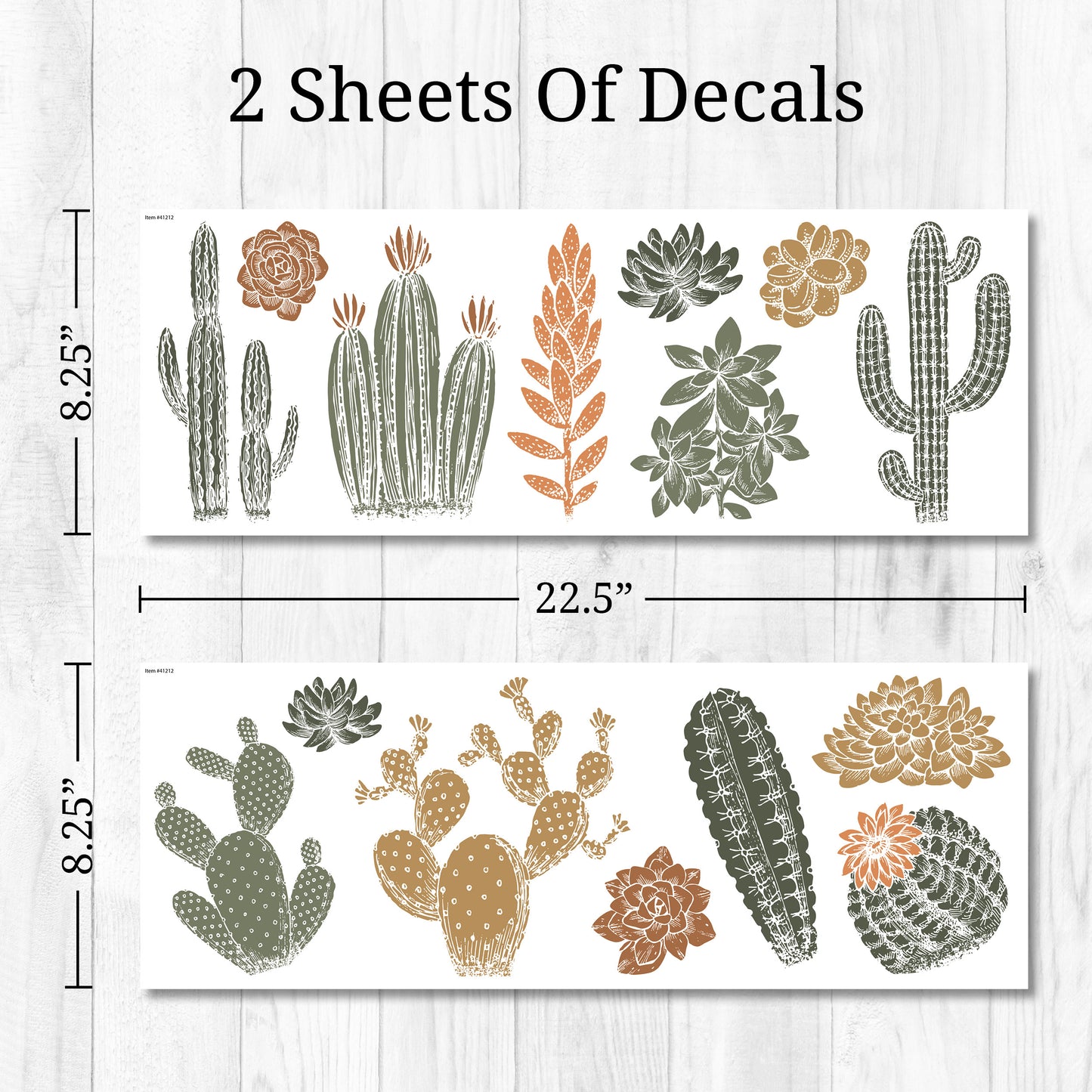 Cacti Wall Decals