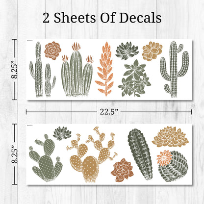 Cacti Wall Decals