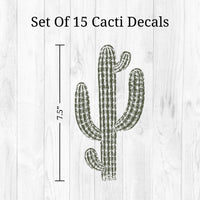 Thumbnail for Cacti Wall Decals