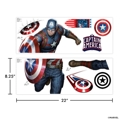 Captain America Wall Decal