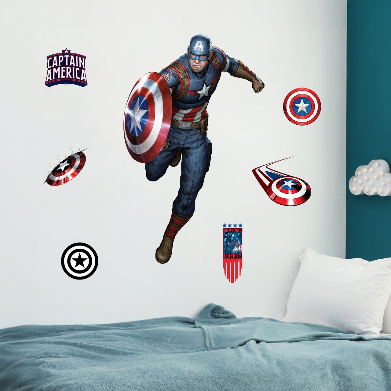 Captain America Wall Decal