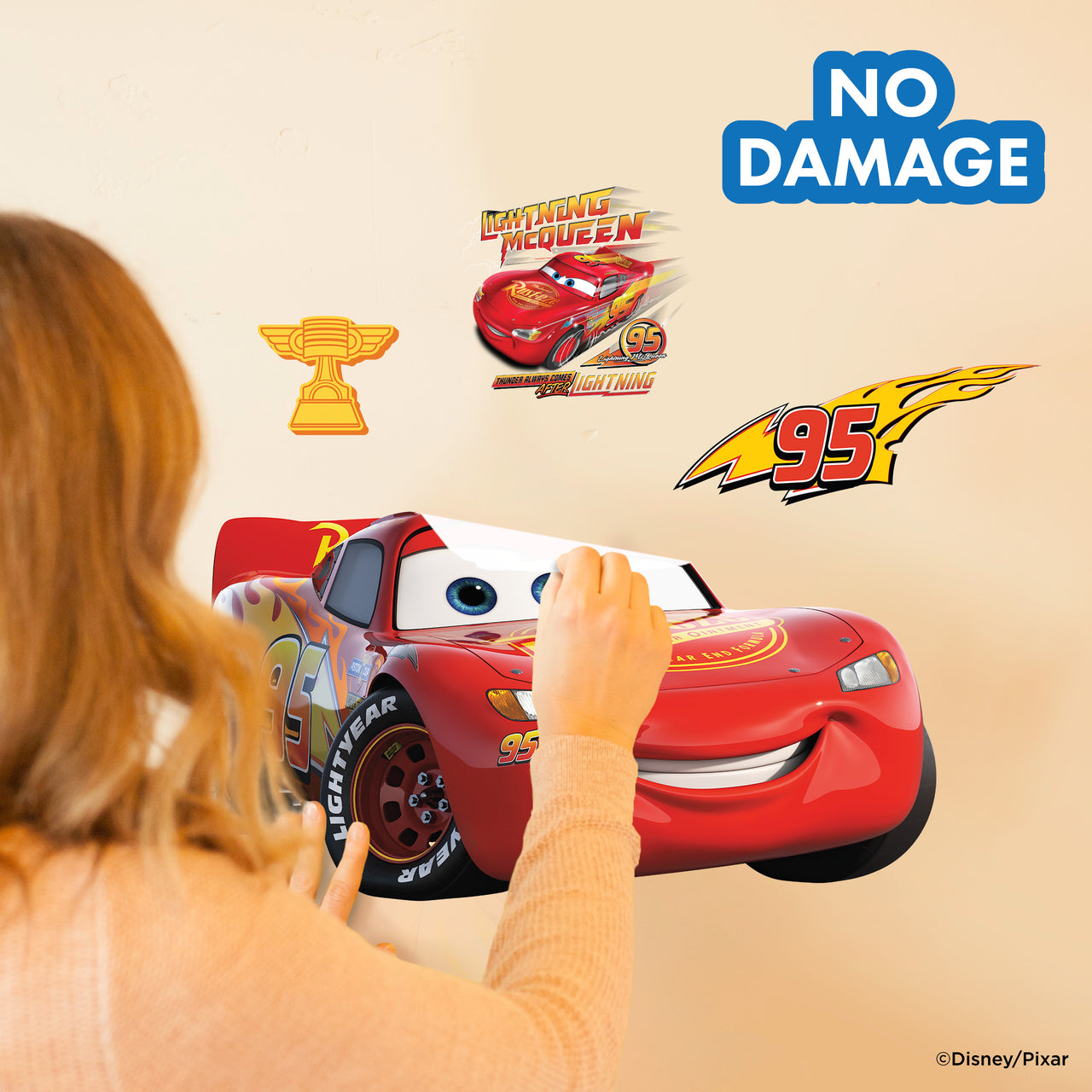 Lightning McQueen Wall Decal