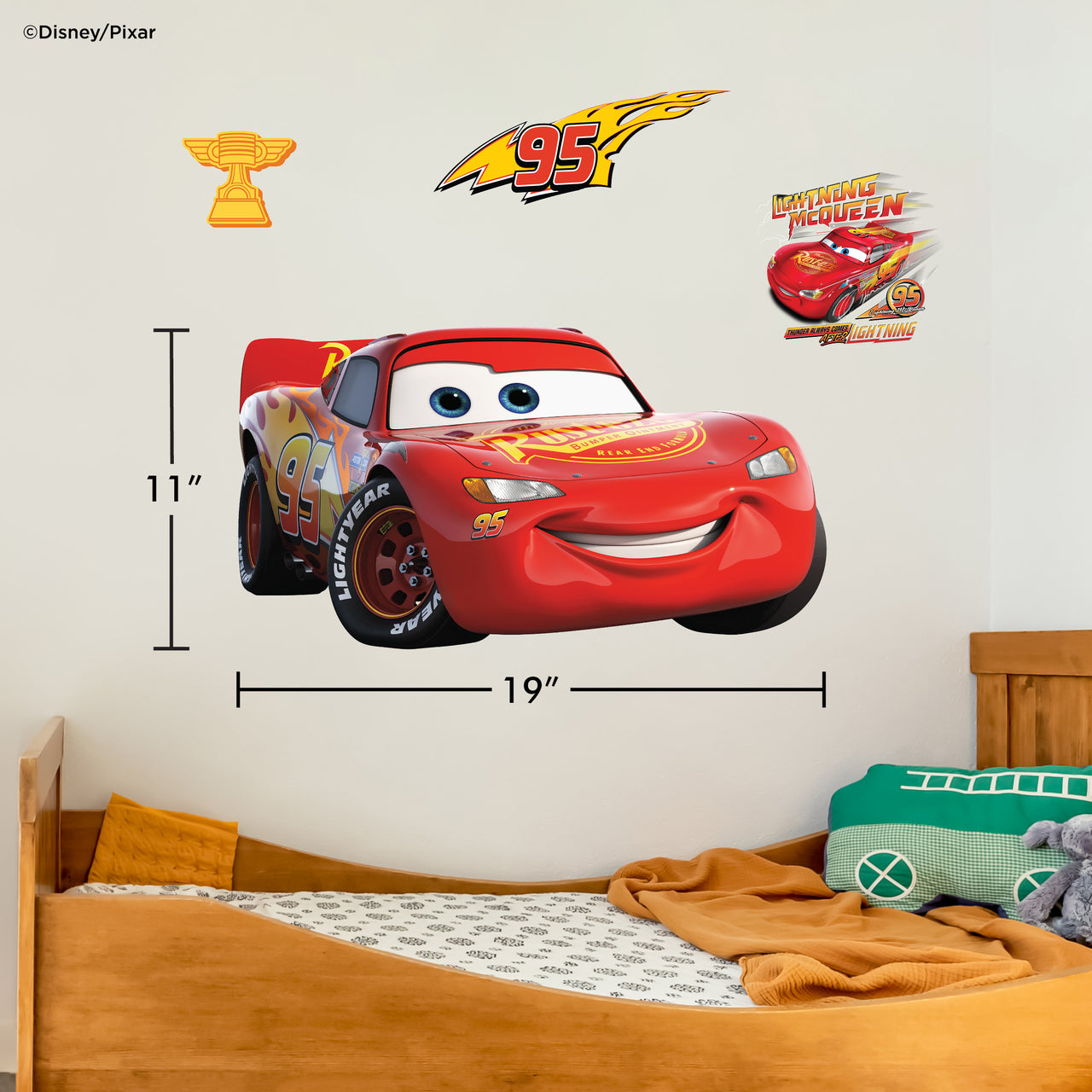 Lightning McQueen Wall Decal
