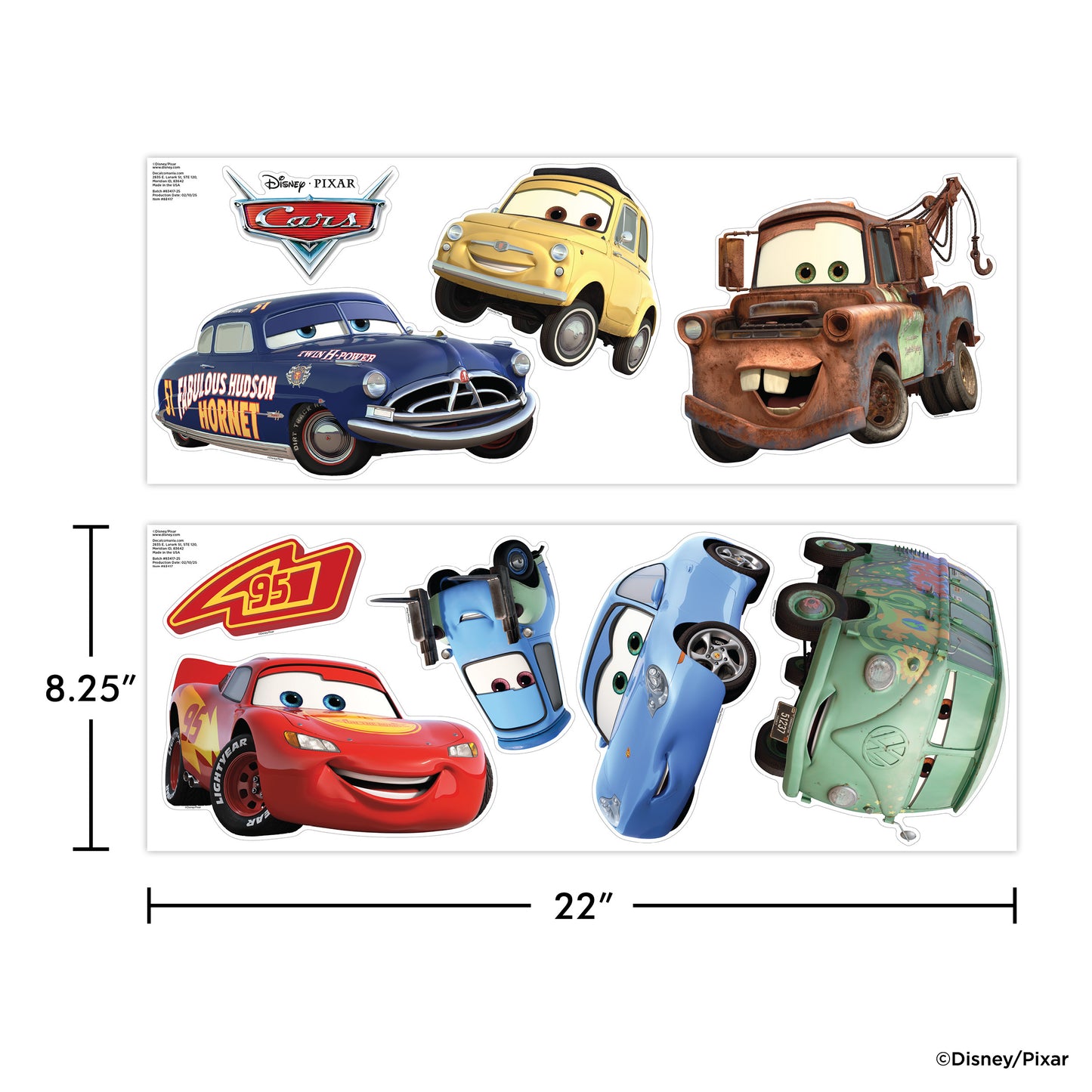 Cars Group Wall Decals