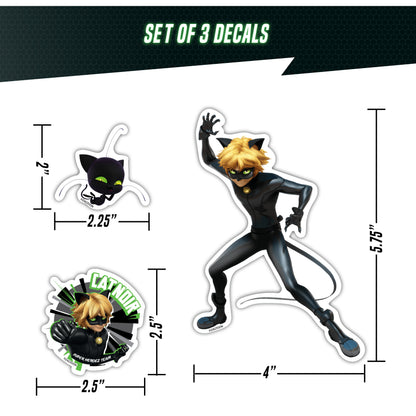 Miraculous Ladybug Cat Noir Decals