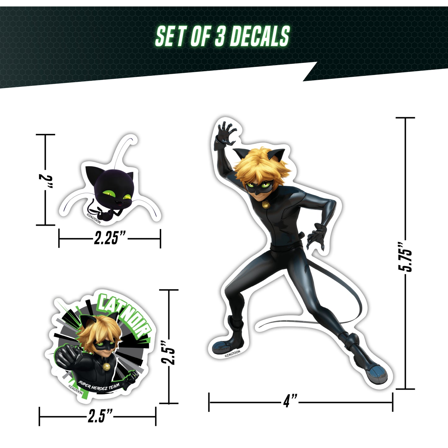 Miraculous Ladybug Value Pack Decals