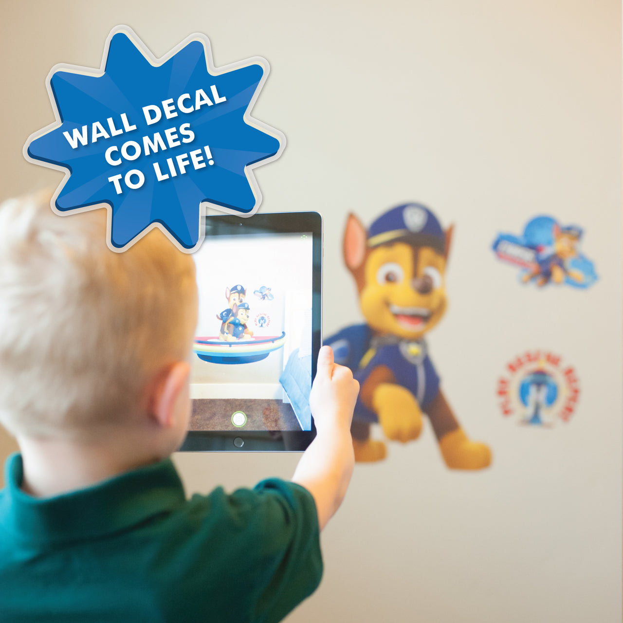 Paw Patrol Chase Interactive Wall Decal
