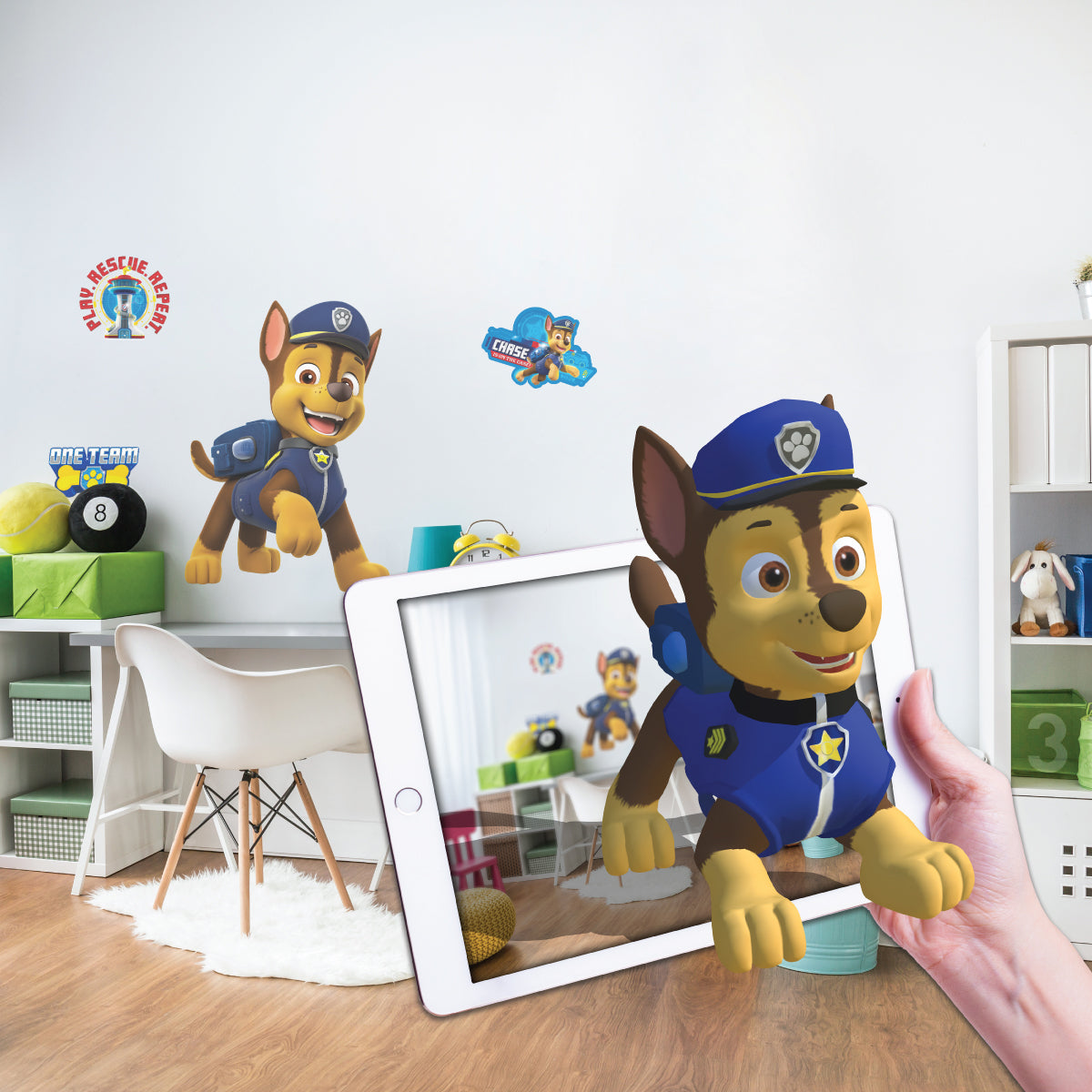 Paw Patrol Chase Interactive Wall Decal