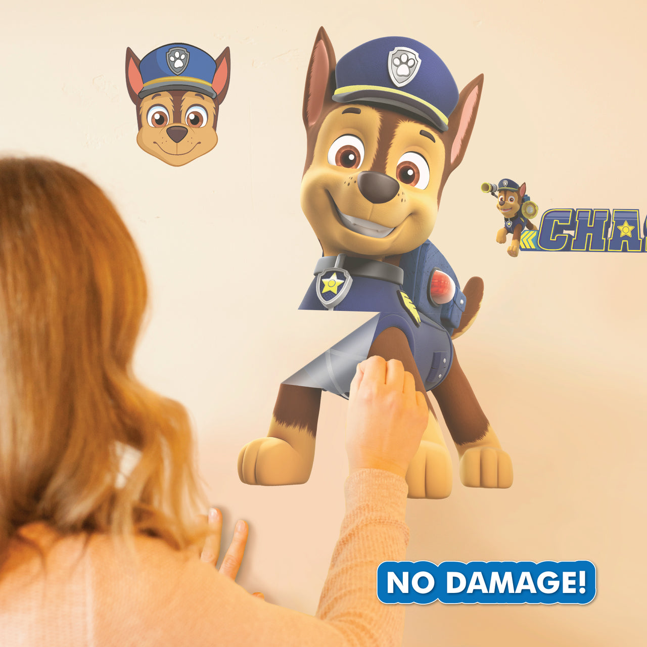 Paw Patrol Chase Wall Decal