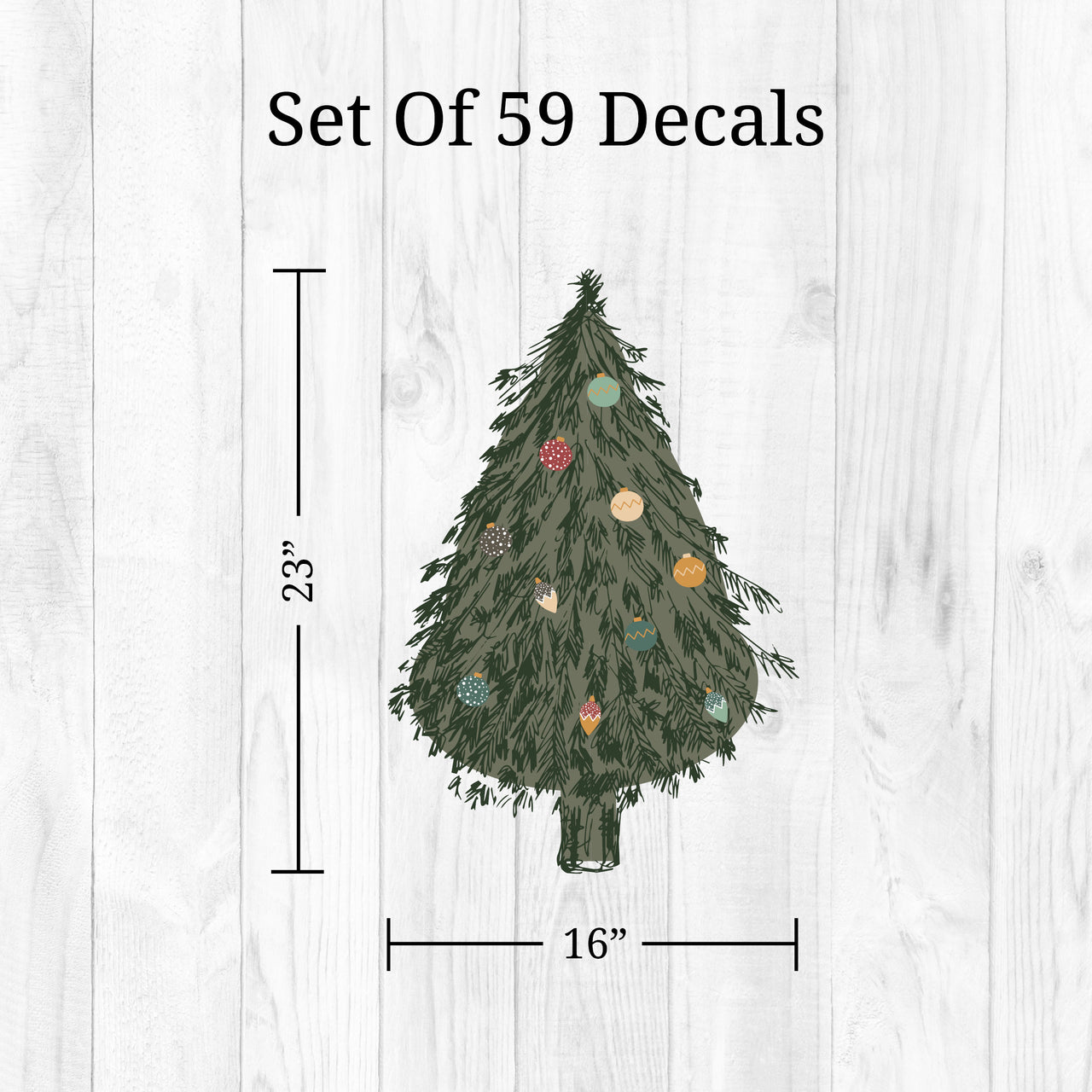 Christmas Tree Wall Decals