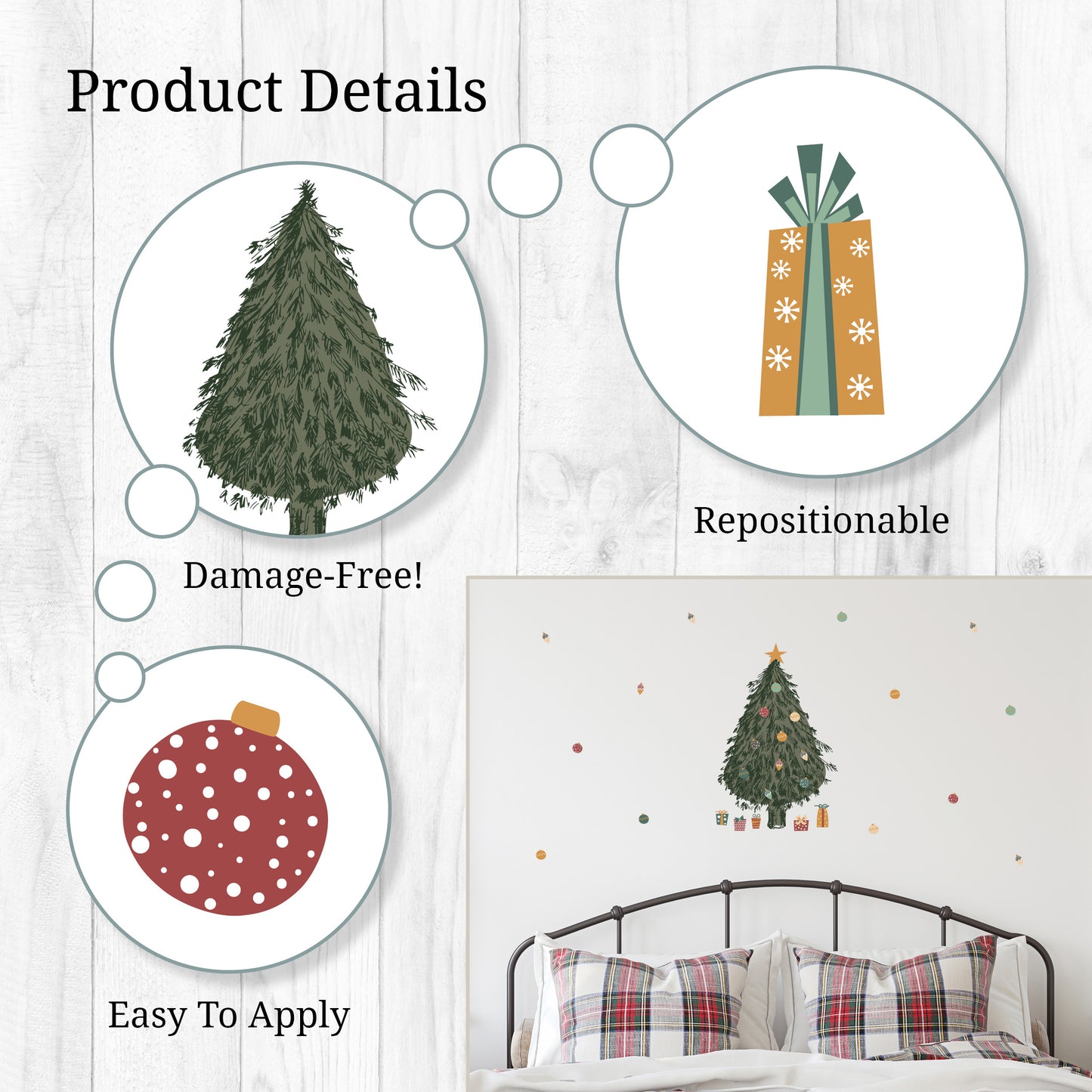Christmas Tree Wall Decals