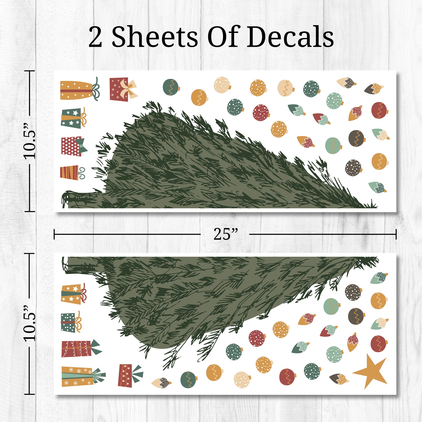 Christmas Tree Wall Decals