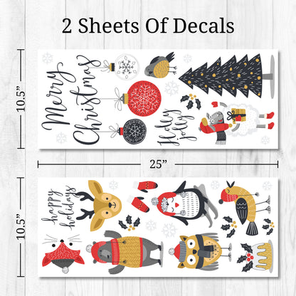 Snow Animals Wall Decals