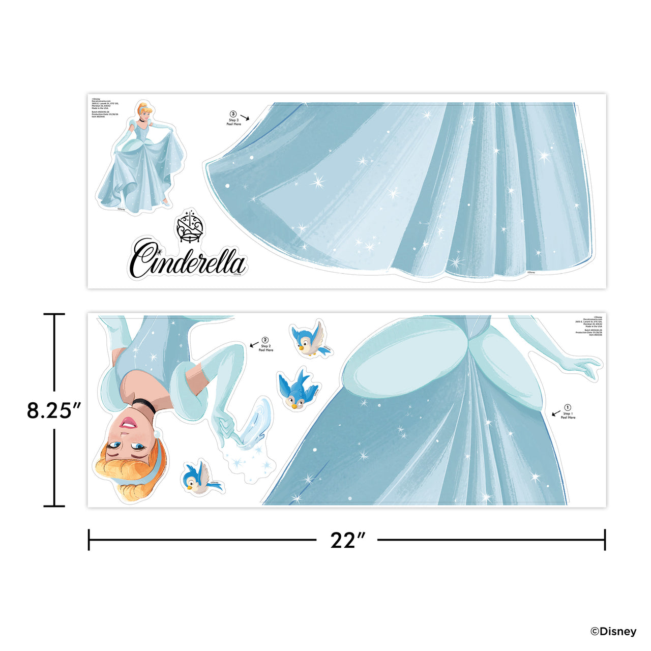 Princess Cinderella Wall Decal