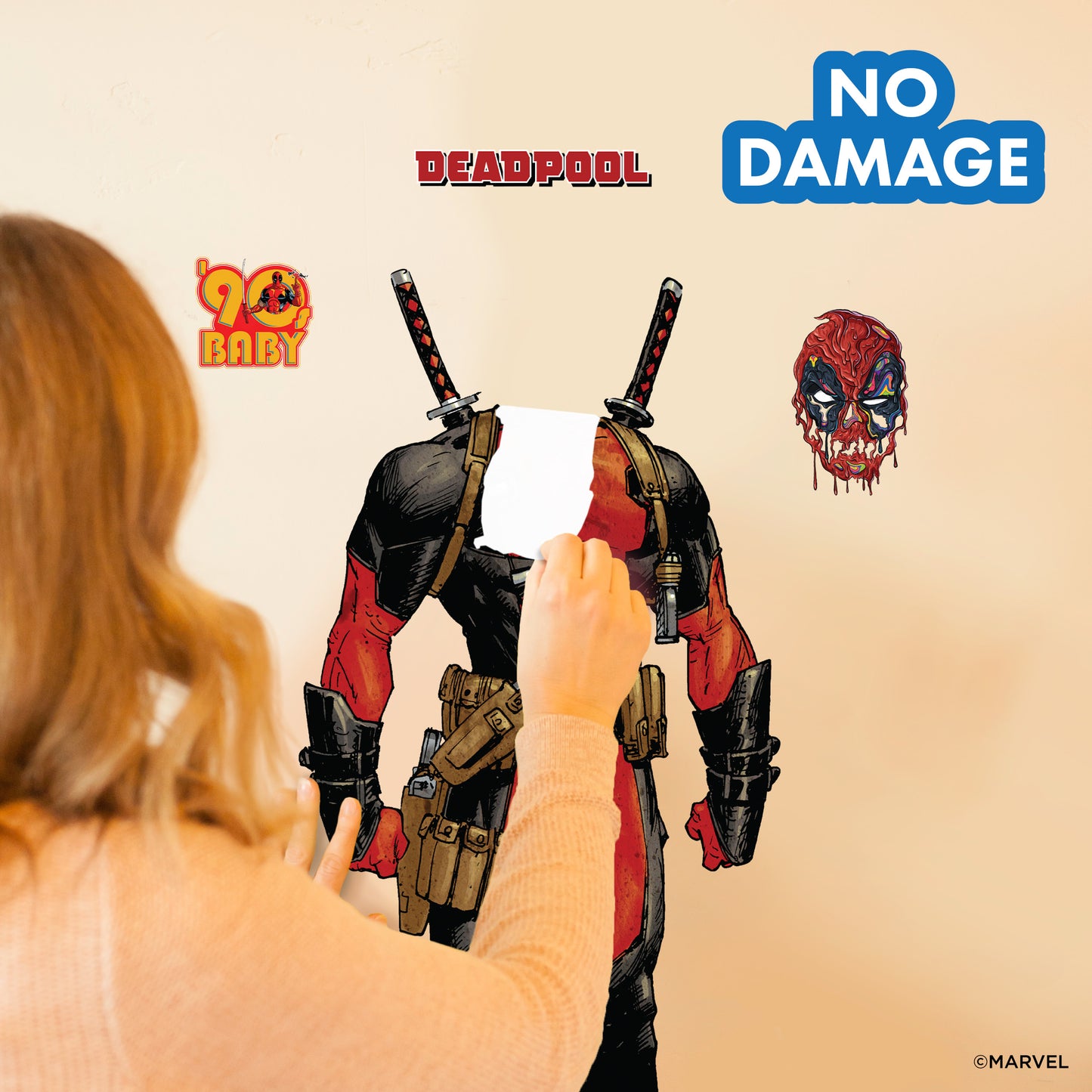 Deadpool Wall Decal