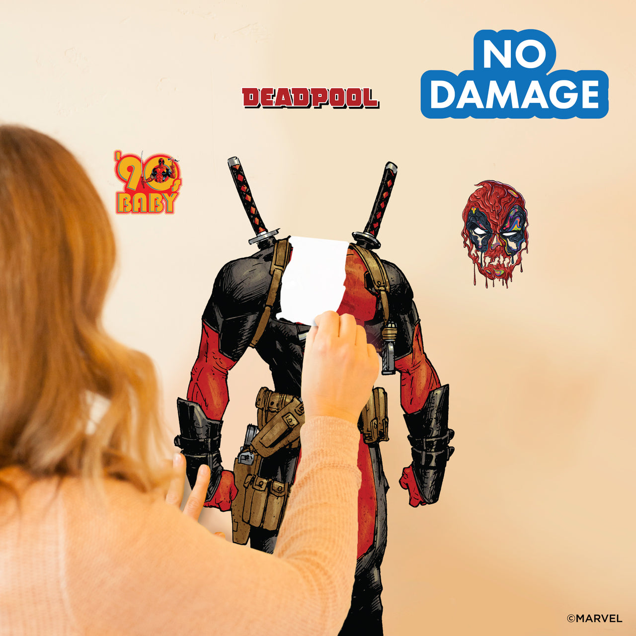 Deadpool Wall Decal