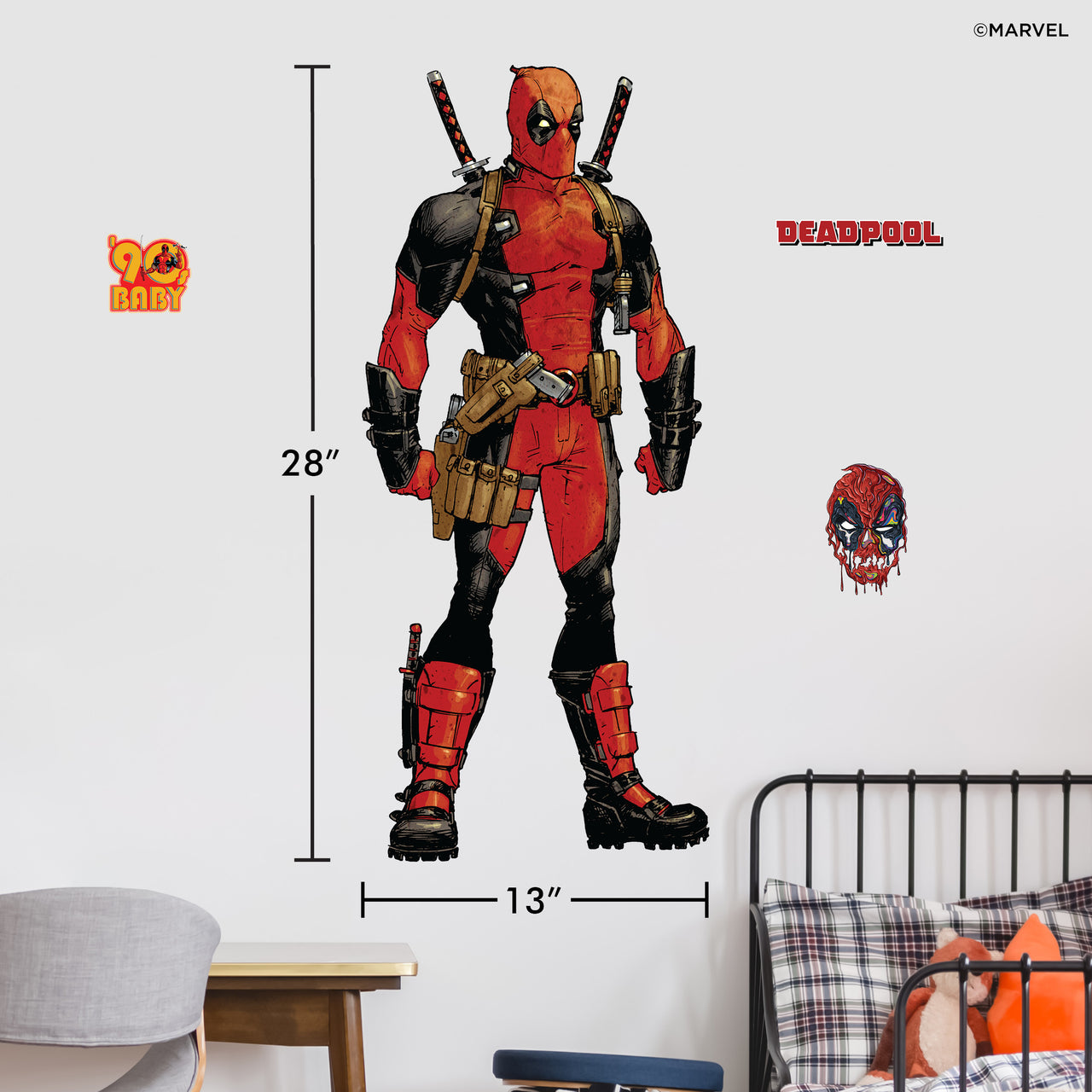 Deadpool Wall Decal