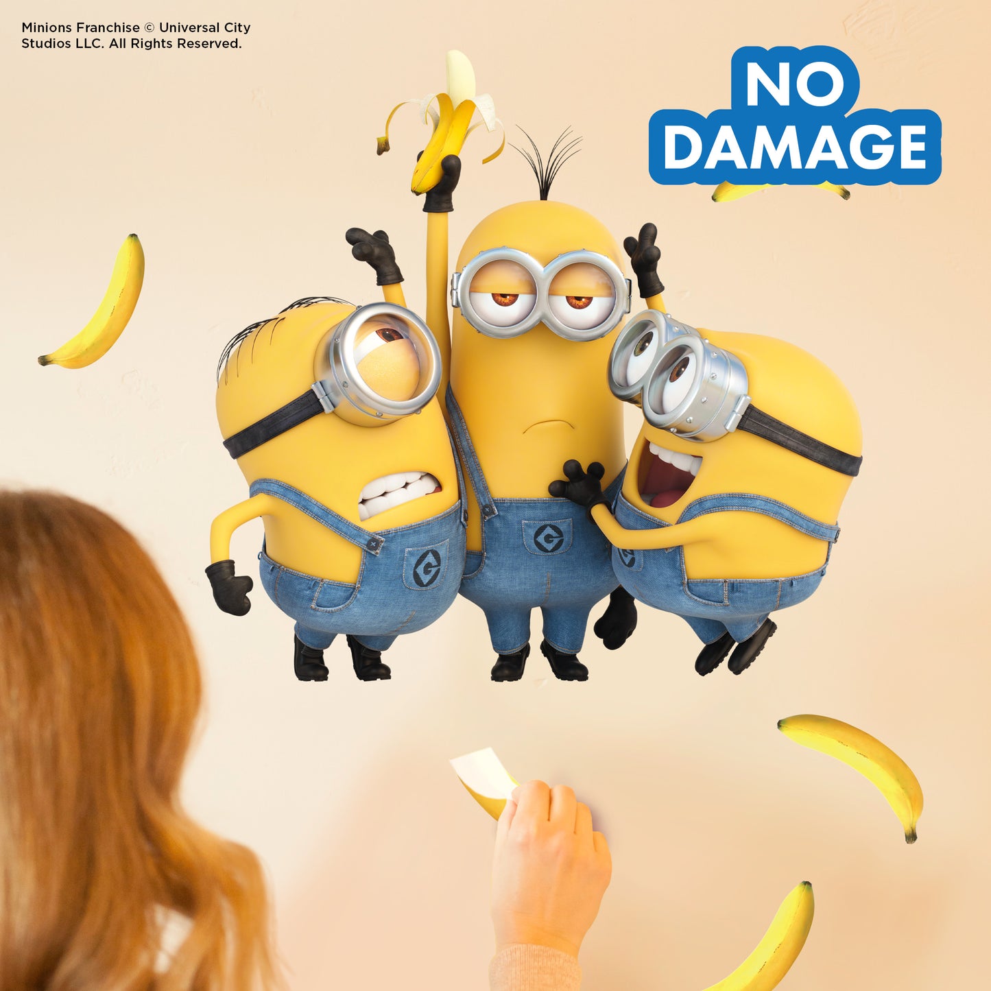 Minions Group Wall Decal
