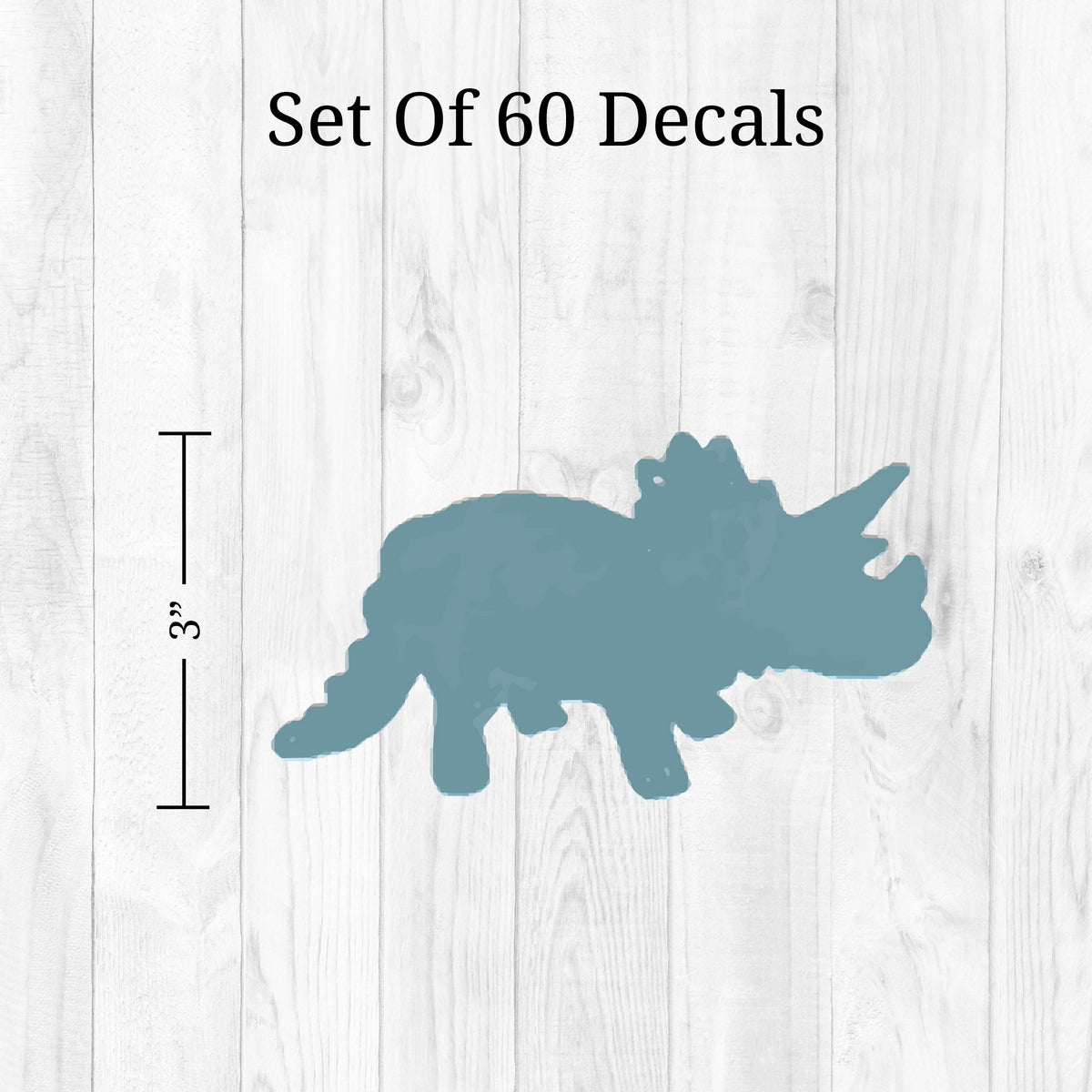 RAWR Dinosaur Wall Decals