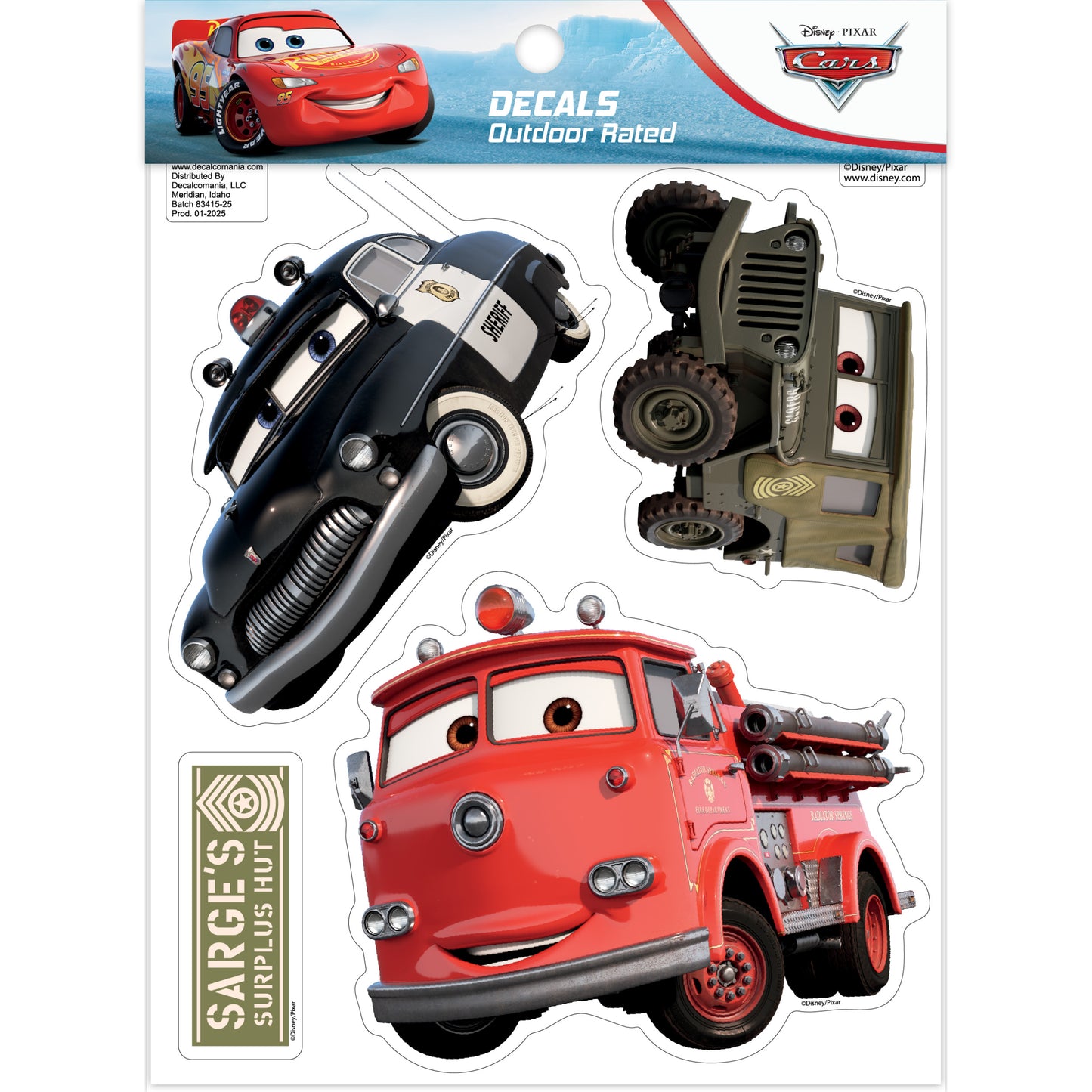 Cars - Sheriff & Friends