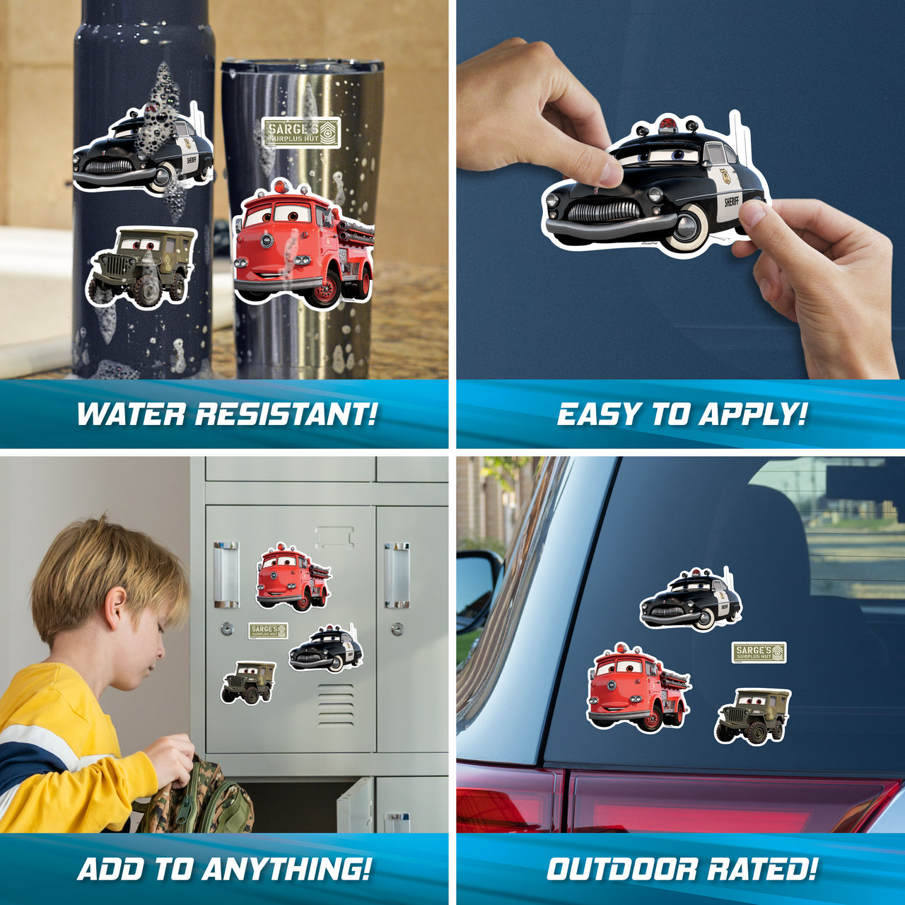 Cars - Sheriff & Friends