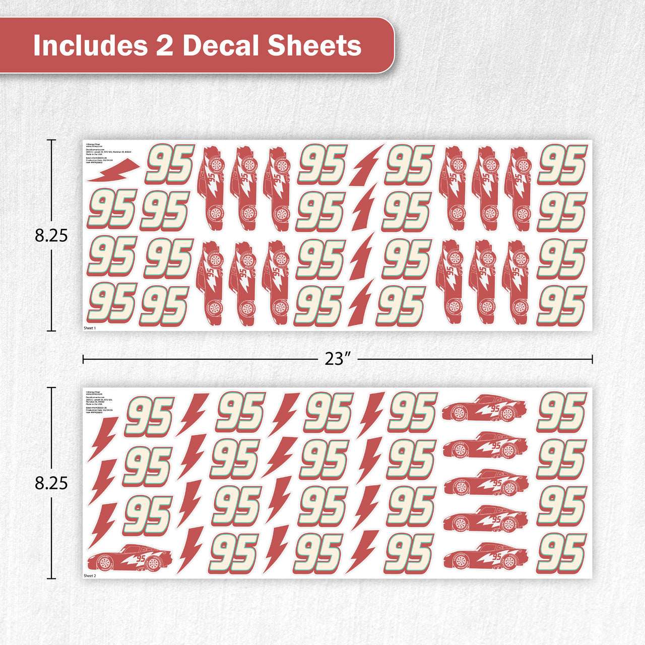 Cars Decor Wall Decals