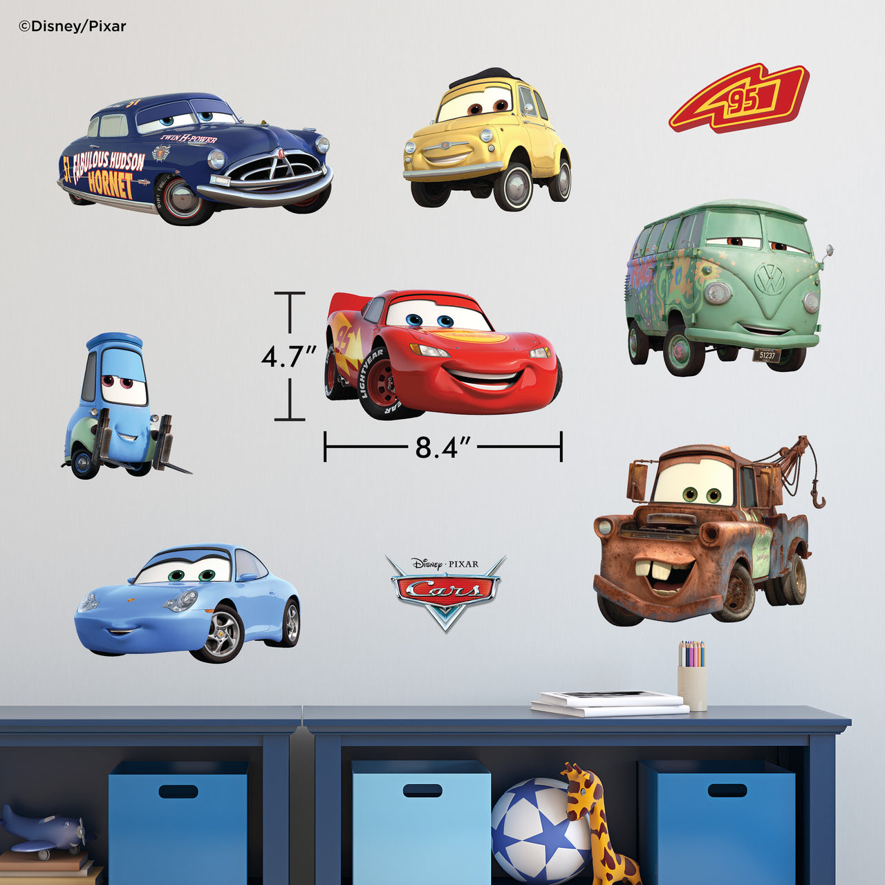 Cars Group Wall Decals