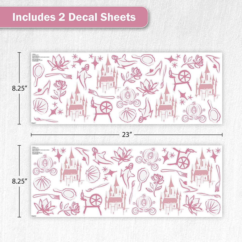 Disney Princess Decor Wall Decals