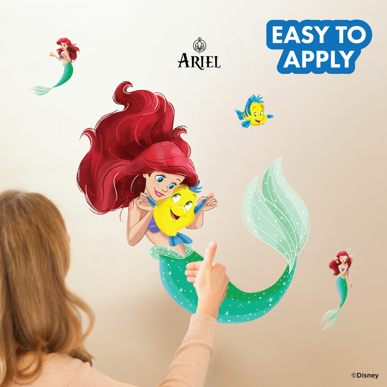 Little Mermaid Princess Ariel Wall Decal