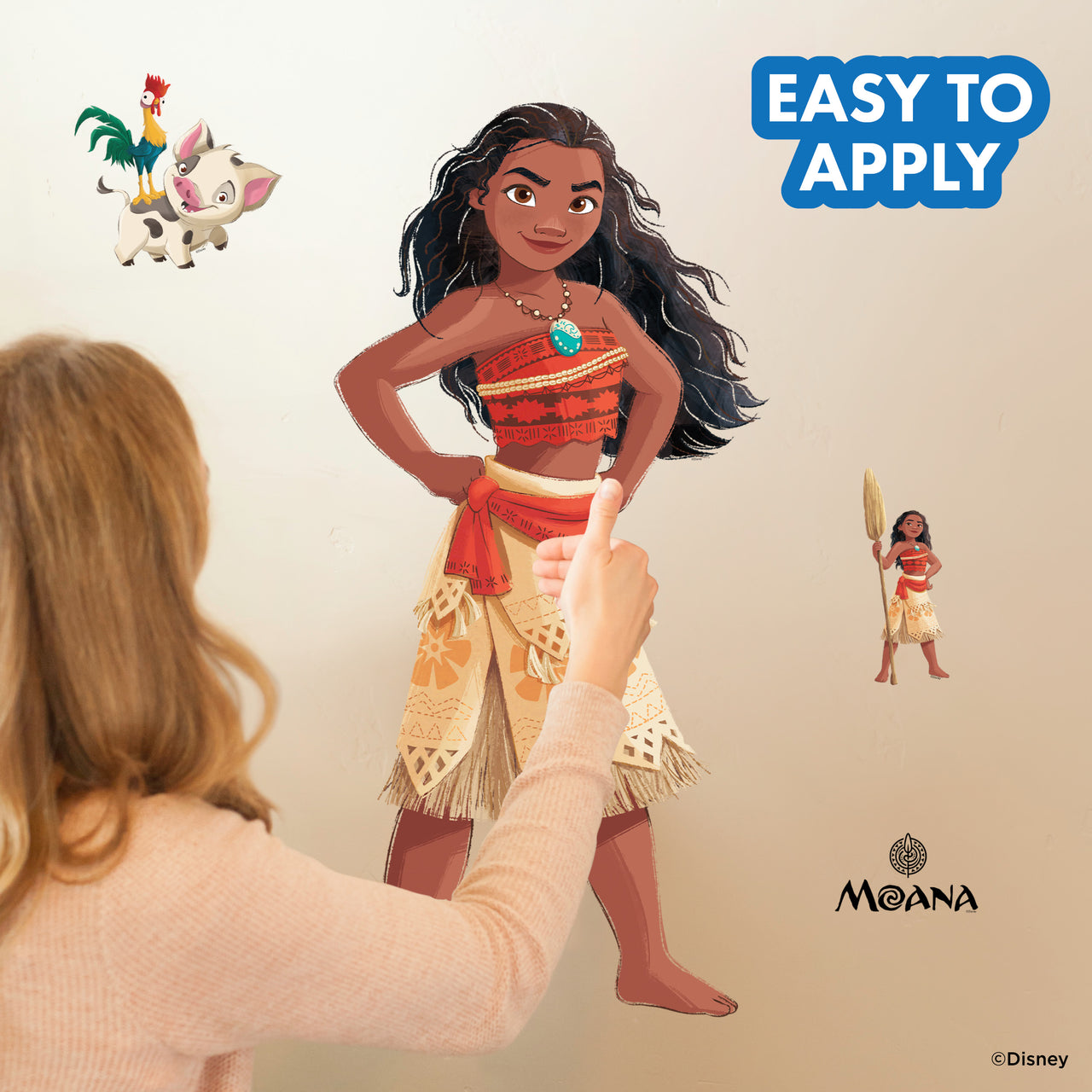 Princess Moana Wall Decal