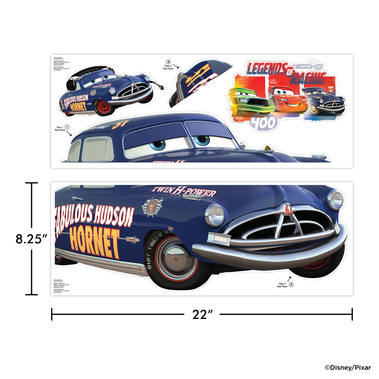 Doc Hudson Wall Decal
