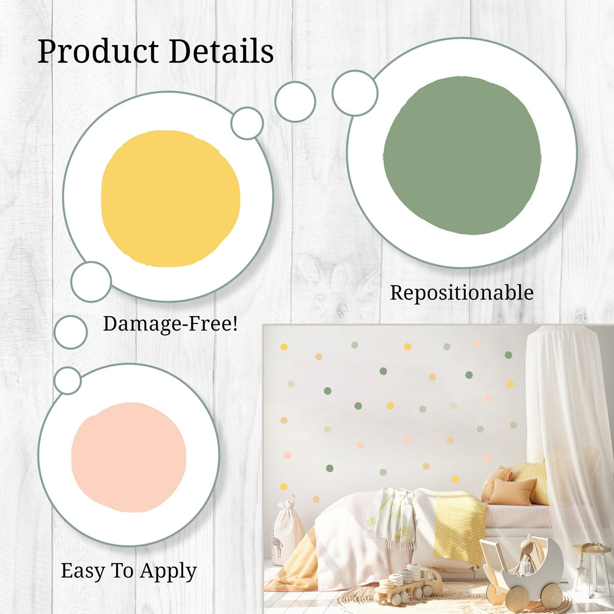 Dreamy Dots Wall Decals