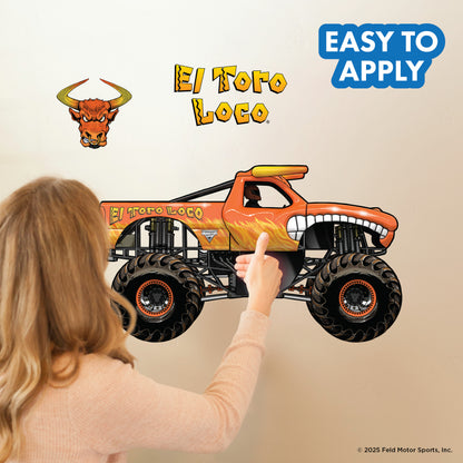 Monster Jam El Toro Loco Wall Decal