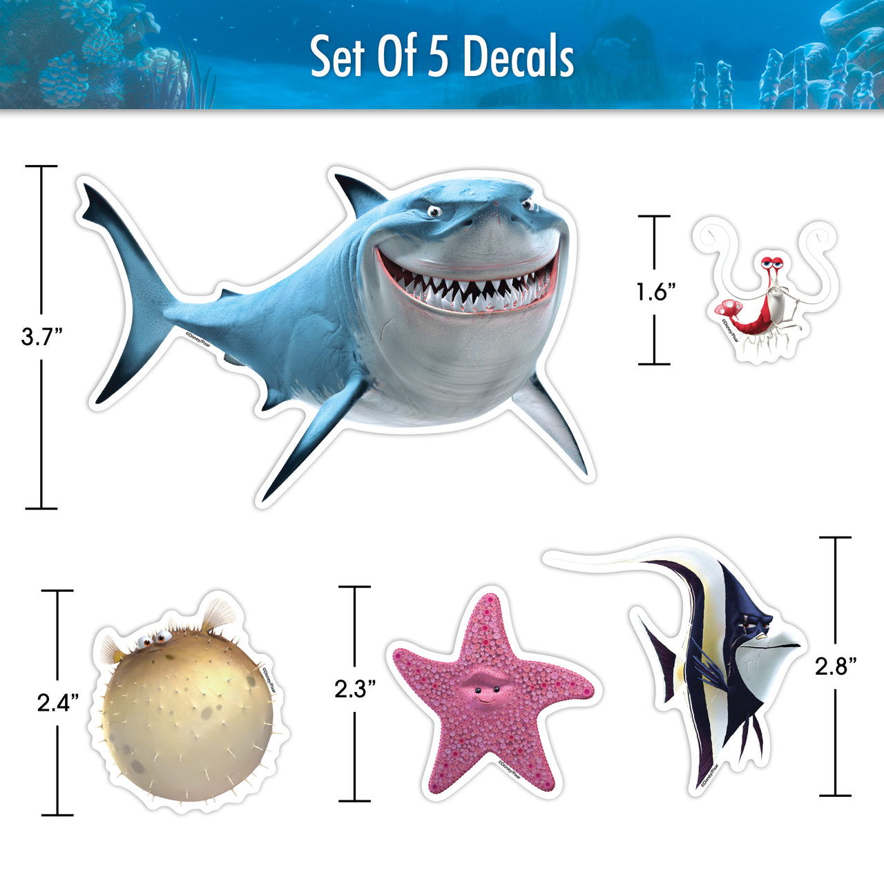 Finding Nemo - Bruce & Friends