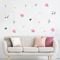 Thumbnail for Pastel Floral Bouquet Wall Decals