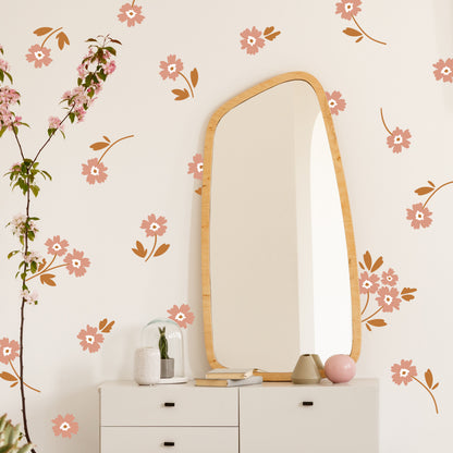 Boho Flowers Wall Decals
