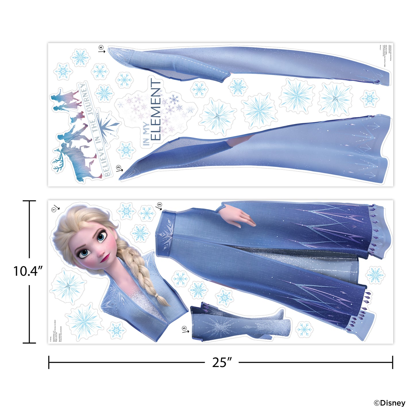 Elsa Wall Decal