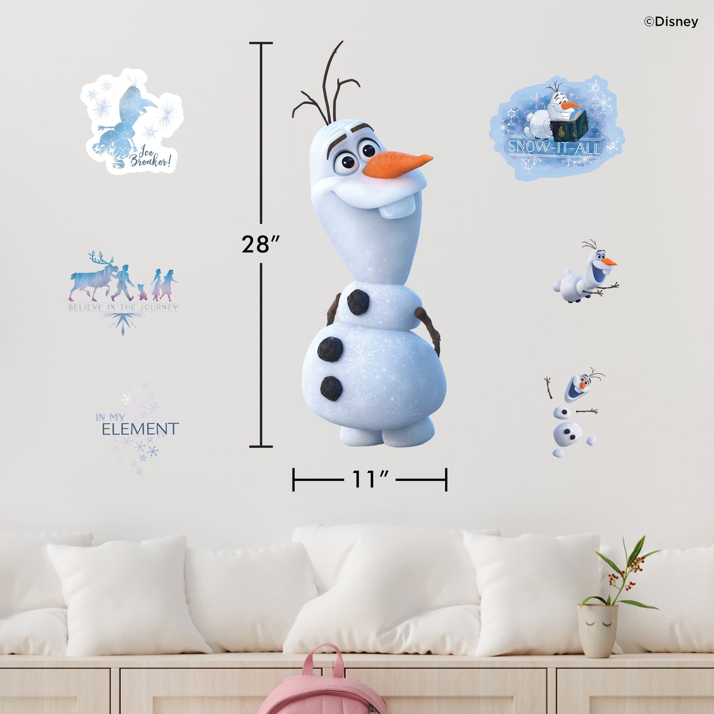 Olaf Wall Decal