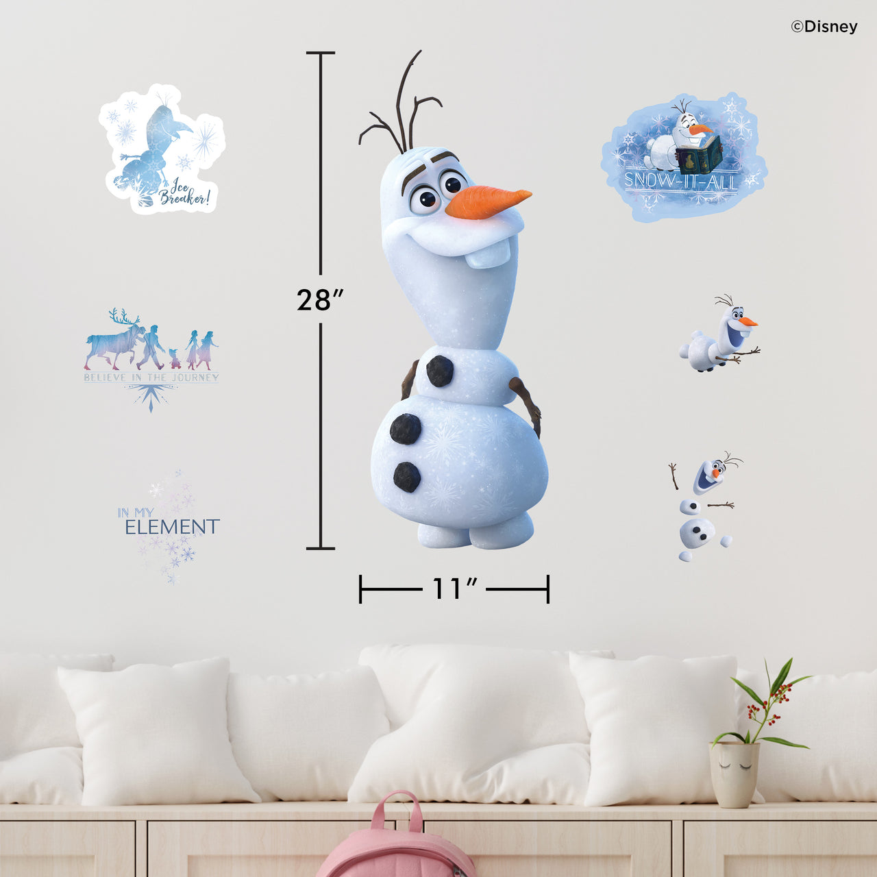 Olaf Wall Decal