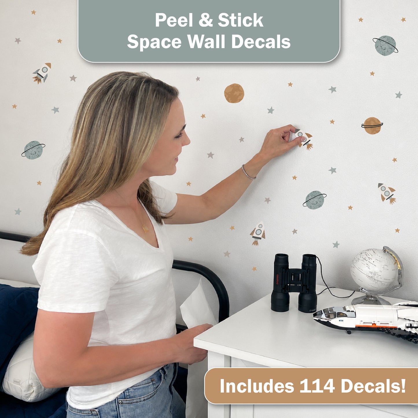 Galaxy Space Wall Decals