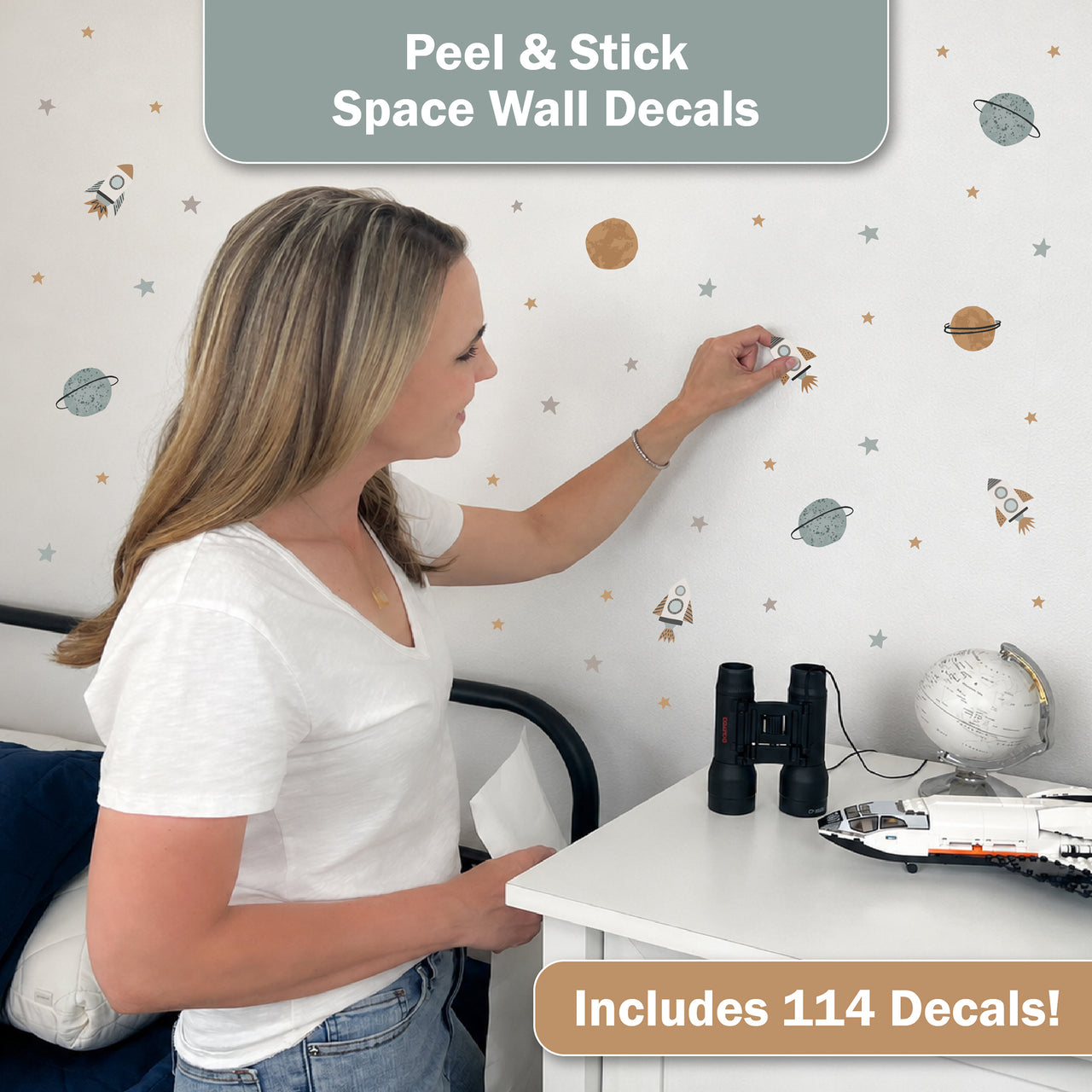 Galaxy Space Wall Decals