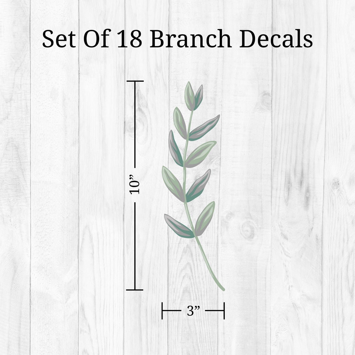 Greenery Wall Decals