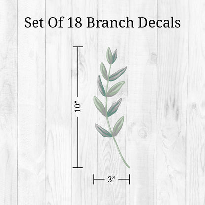 Greenery Wall Decals