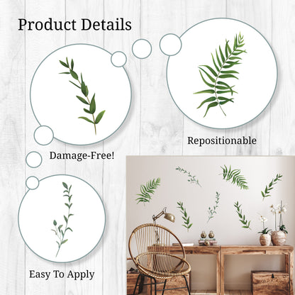 Greenery Value Wall Decals