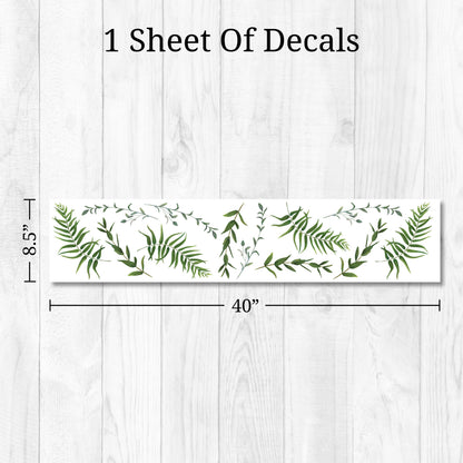 Greenery Value Wall Decals