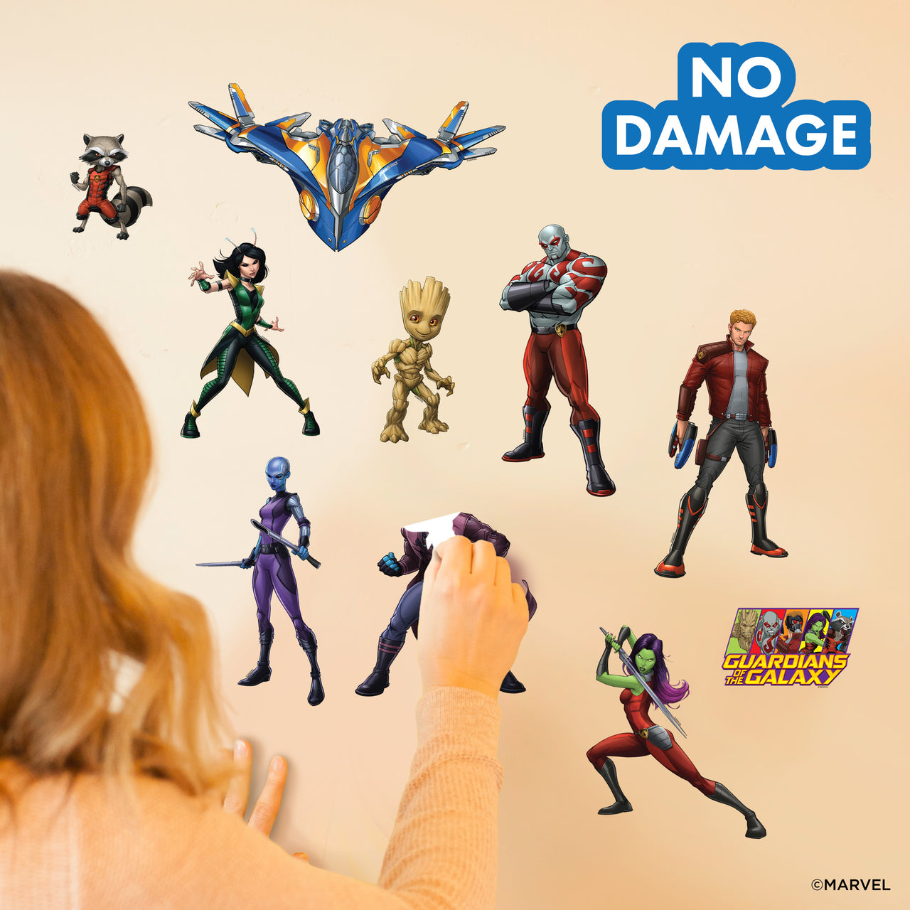 Guardians of the Galaxy Wall Decals