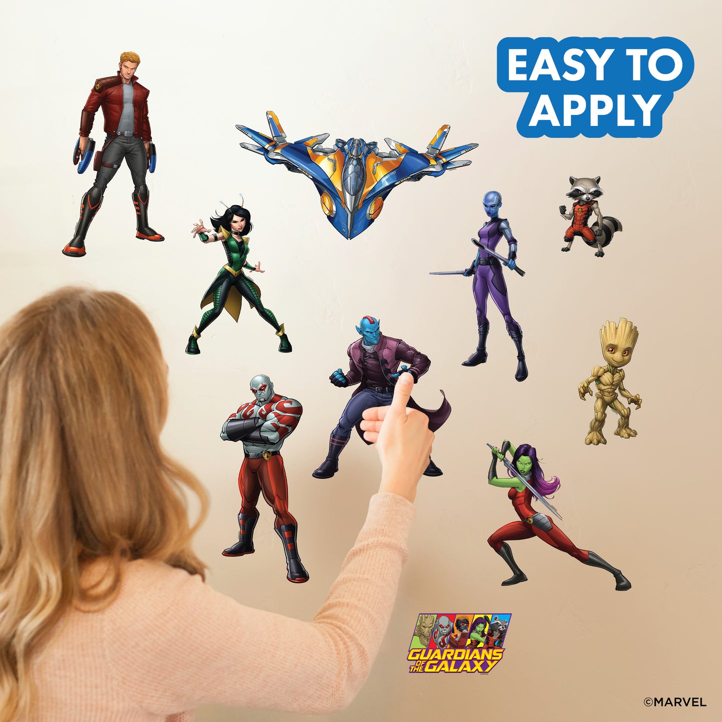 Guardians of the Galaxy Wall Decals